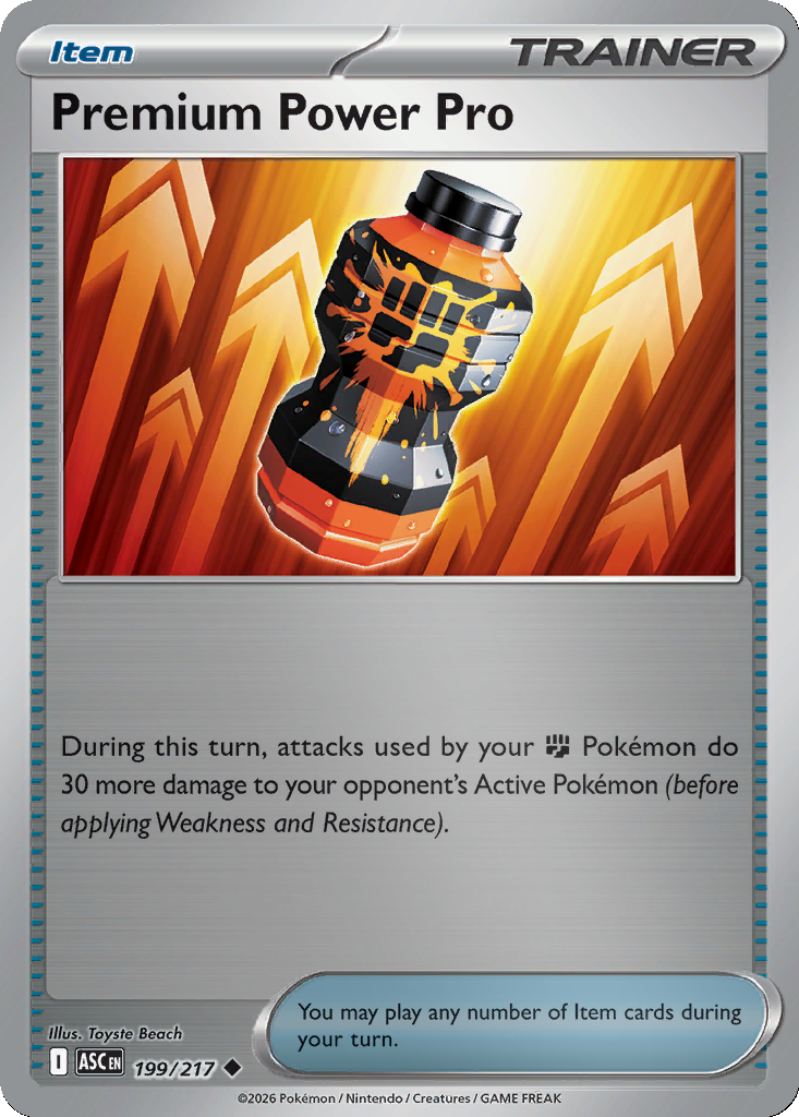 Premium Power Pro - 199/217 - Reverse Holo