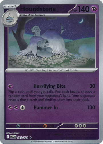 Houndstone - 66/132 - Reverse