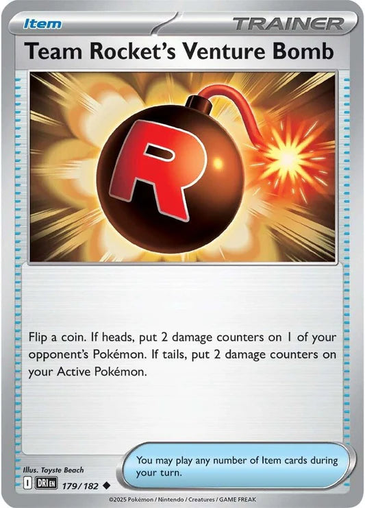 Team Rocket's Venture Bomb - 179/182 - Normaal