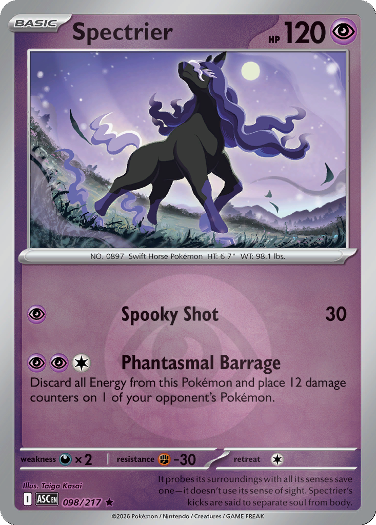 Spectrier - 98/217 - Reverse Holo
