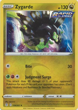Zygarde - 118/203 - Holo