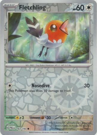 Fletchling - 163/193 - Reverse