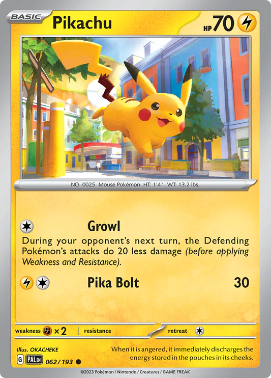 Pikachu - 62/193 - Normal