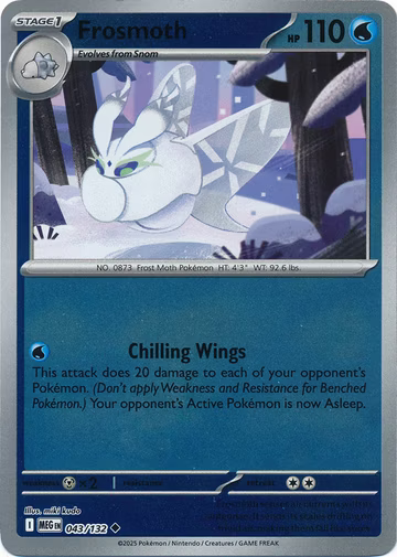 Frosmoth - 43/132 - Reverse