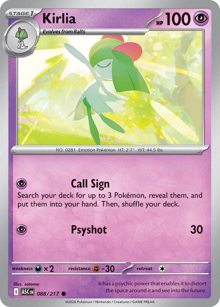 Kirlia - 88/217 - Normal