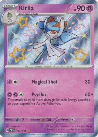 Kirlia Shiny Rare - 154/091