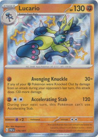 Lucario Shiny Rare - 174/091