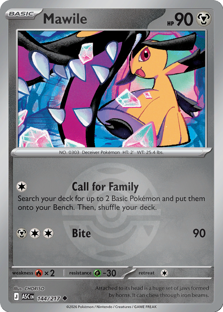 Mawile - 144/217 - Dusk Ball Holo