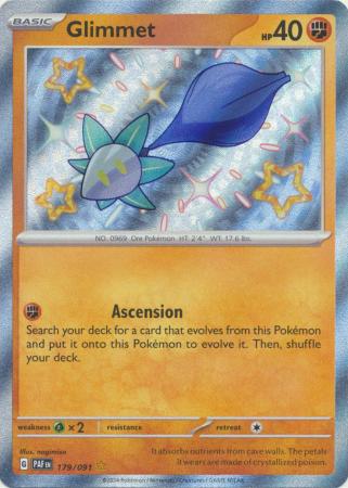 Glimmet Shiny Rare - 179/091