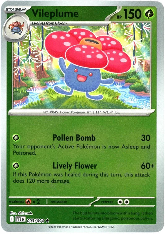 Vileplume Reverse 003/094