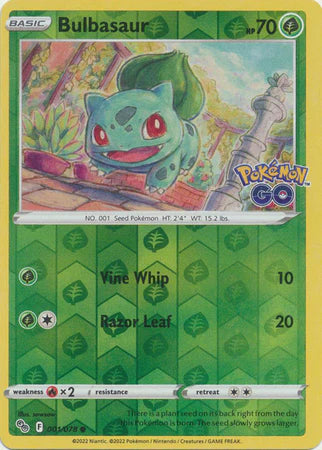 Bulbasaur - 1/78 - Reverse
