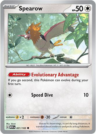 Spearow - 21/165 - Normaal