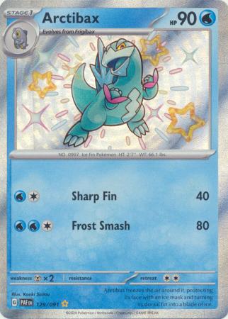 Arctibax Shiny Rare - 129/091