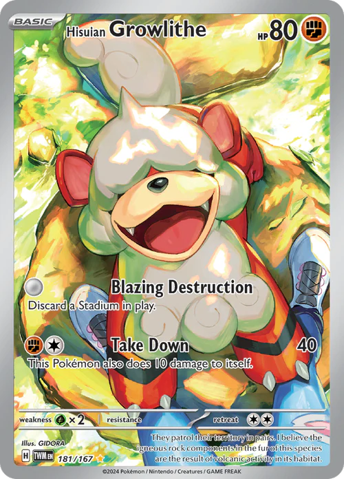 Hisui-Growlithe - 181/167