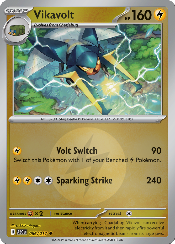 Vikavolt - 66/217 - Reverse Holo