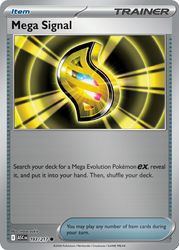 Mega Signal - 193/217 - Reverse Holo