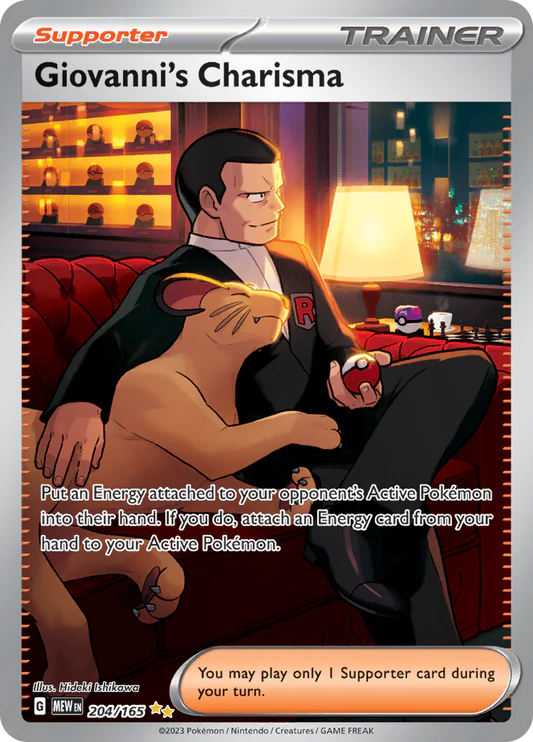 Giovanni's charisma - 204/165