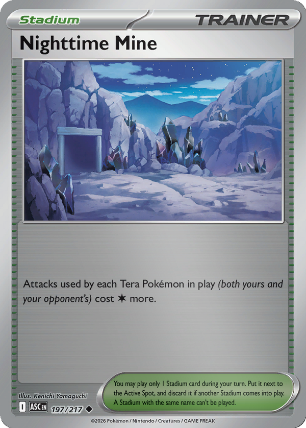 Nighttime Mine - 197/217 - Reverse Holo
