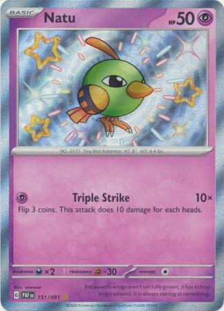 Natu Shiny Rare - 151/091