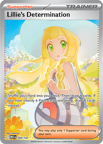 Lillie's vastberadenheid - 184/132