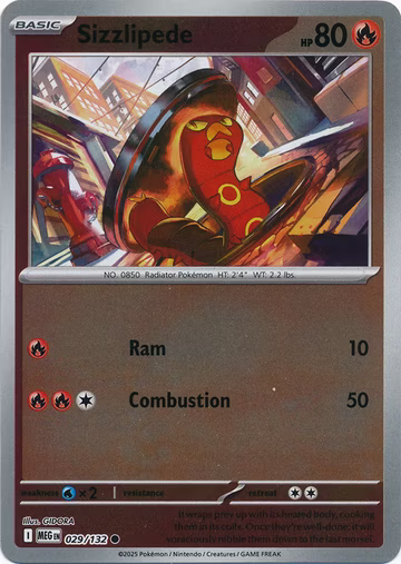 Sizzlipede - 29/132 - Reverse