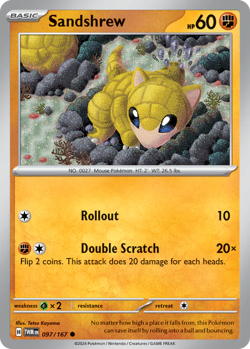 Sandshrew - 97/167 - Normal