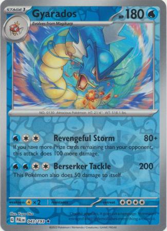Gyarados - 43/193 - Reverse
