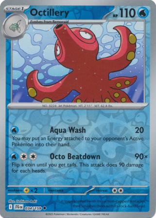 Octillery - 34/159 - Reverse