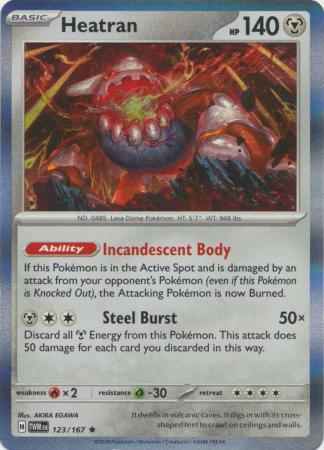 Heatran - 123/167 - Holo