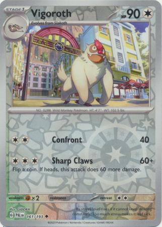 Vigoroth - 161/193 - Reverse