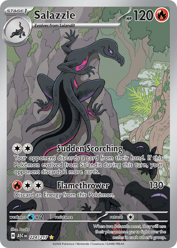 Salazzle - 224/217 - Holo