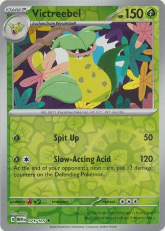Victreebel - 71/165 - Reverse