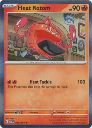 Heat Rotom - 13/91 - Holo