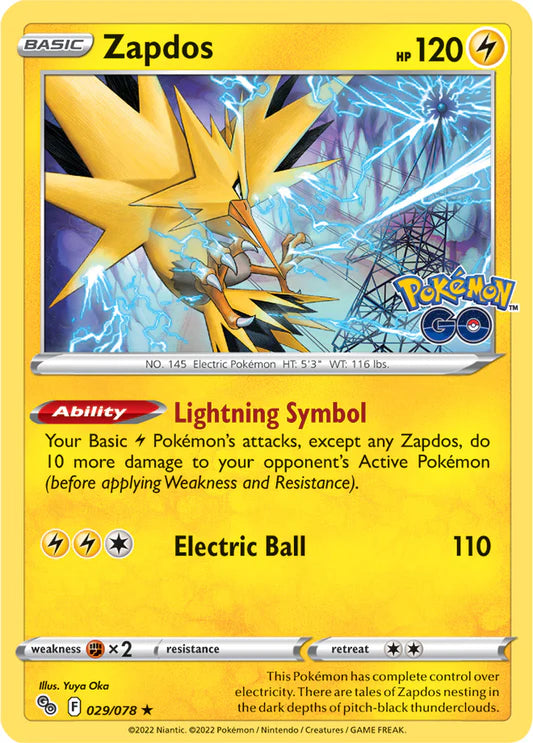 Zapdos - 29/78 - Holo
