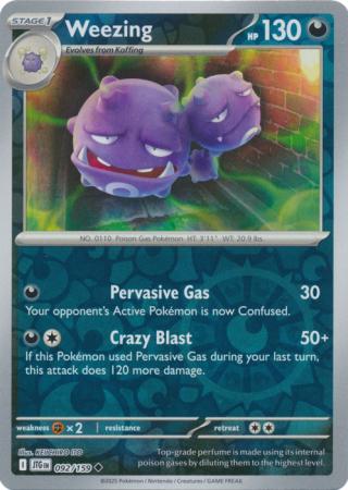 Weezing - 92/159 - Reverse