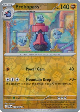 Probopass - 98/182 - Reverse