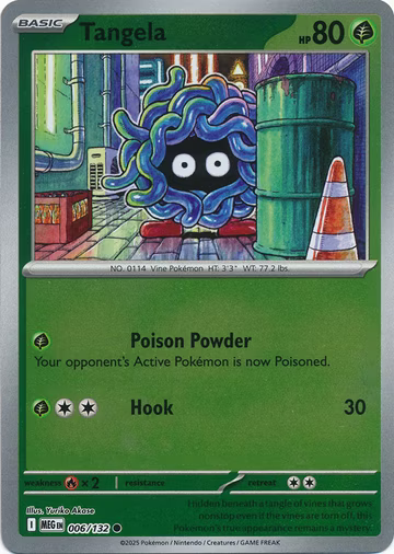Tangela - 6/132 - Reverse