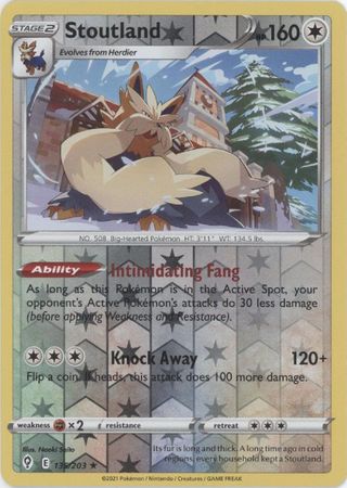 Stoutland - 135/203 - Reverse