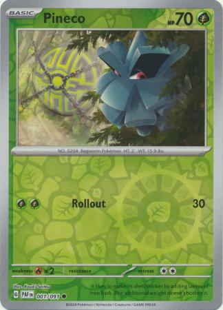 Pineco Reverse 001/091
