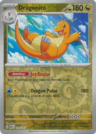 Dragonite - 149/165 - Reverse