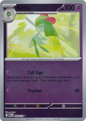 Kirlia - 59/132 - Reverse