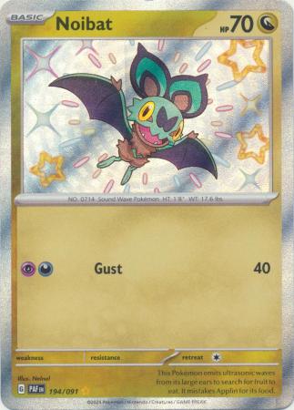 Noibat Shiny Rare - 194/091