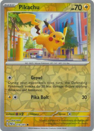 Pikachu - 18/91 - Reverse