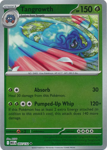 Tangrowth - 7/132 - Reverse