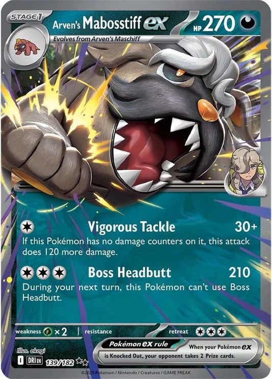 Arvens Mabosstiff ex - 139/182