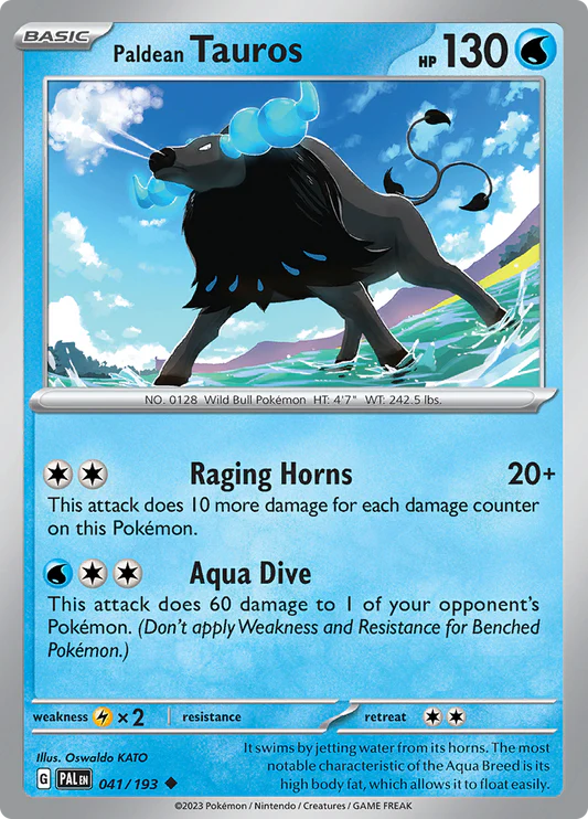 Paldean Tauros - 41/193 - Normaal