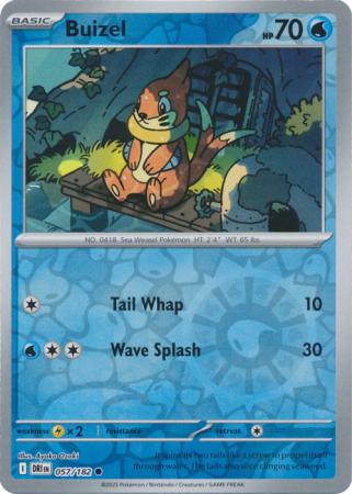 Buizel - 57/182 - Reverse