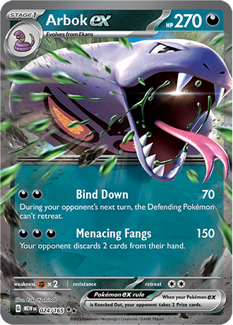 Arbok ex - 024/165