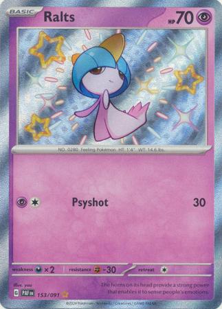 Ralts Shiny Rare - 153/091