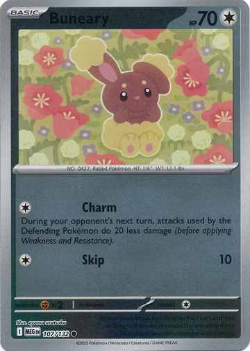 Buneary - 107/132 - Reverse